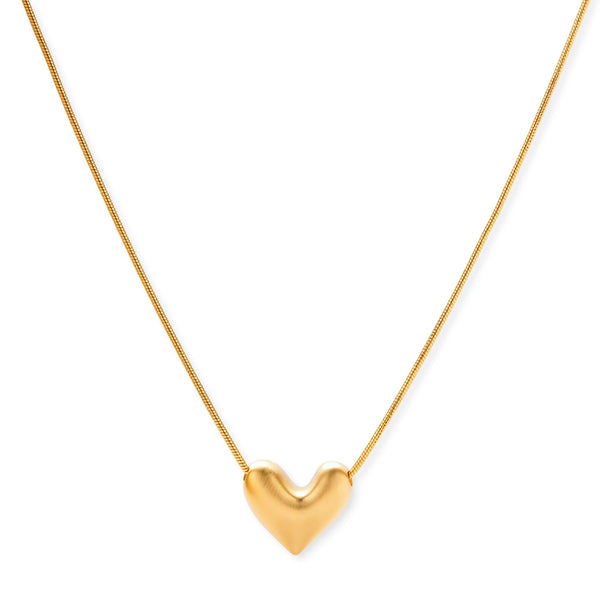 Golden Heart Necklace