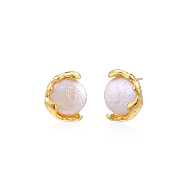 Pearl Embrace Studs