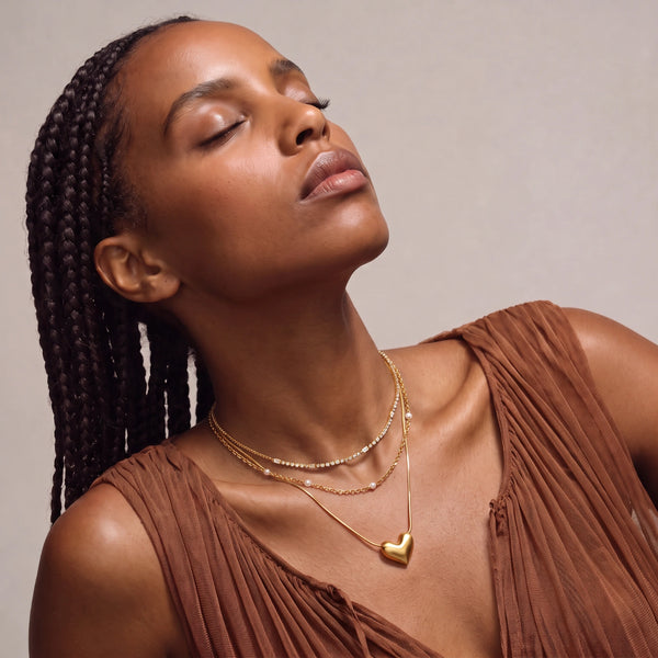 Golden Heart Necklace