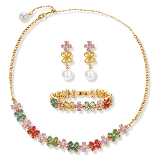 Garden Bloom Jewelry Set