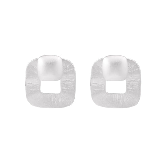 Textured Square Studs