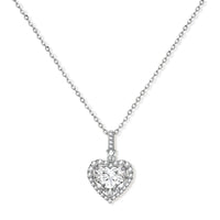 Heart of Light Moissanite Necklace