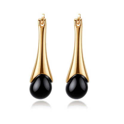 Midnight Drop Earrings