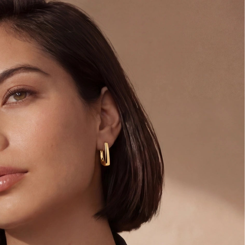 Golden Hour Huggie Earrings