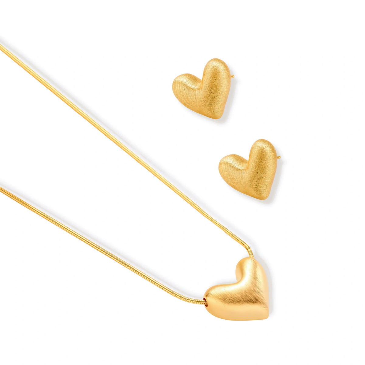 Golden Heart Necklace