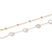 Baroque Pearl Layered Bracelet