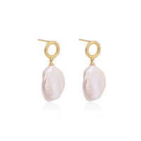 Pearl Glow Drop Earrings