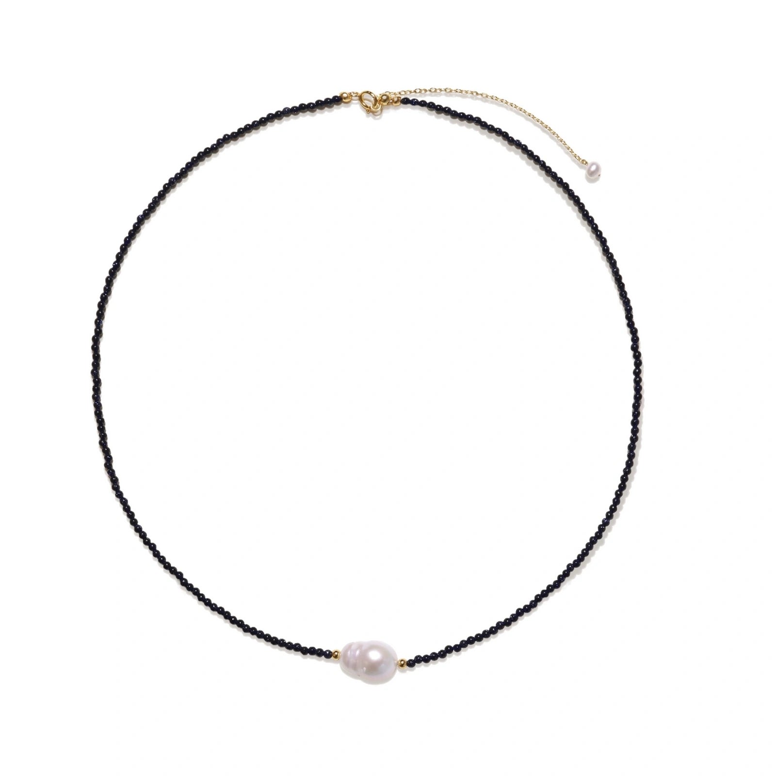 Midnight Pearl Dreams Necklace