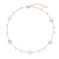 Celestial Pearl Stars Necklace