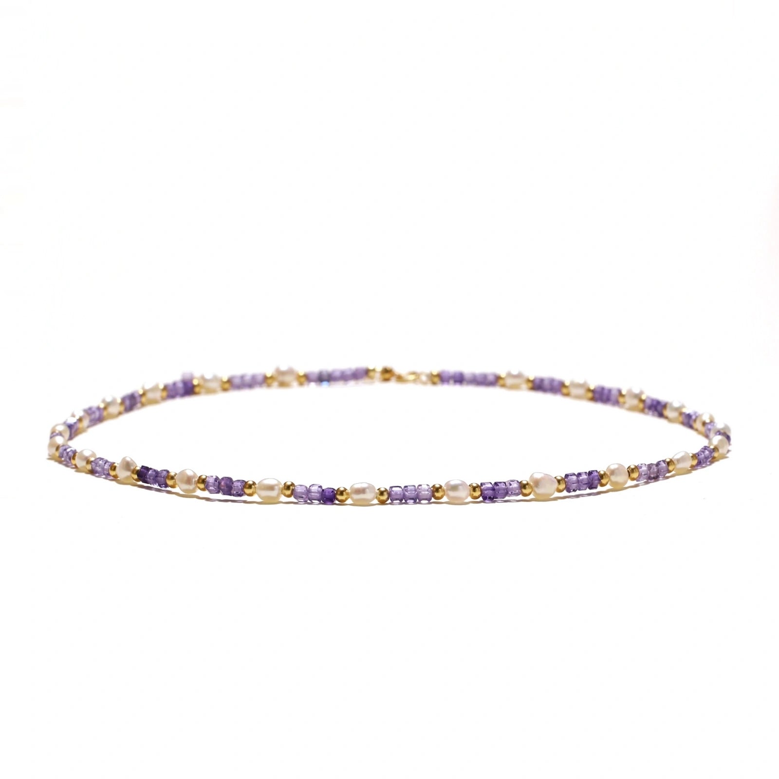 Amethyst Pearl Harmony Necklace