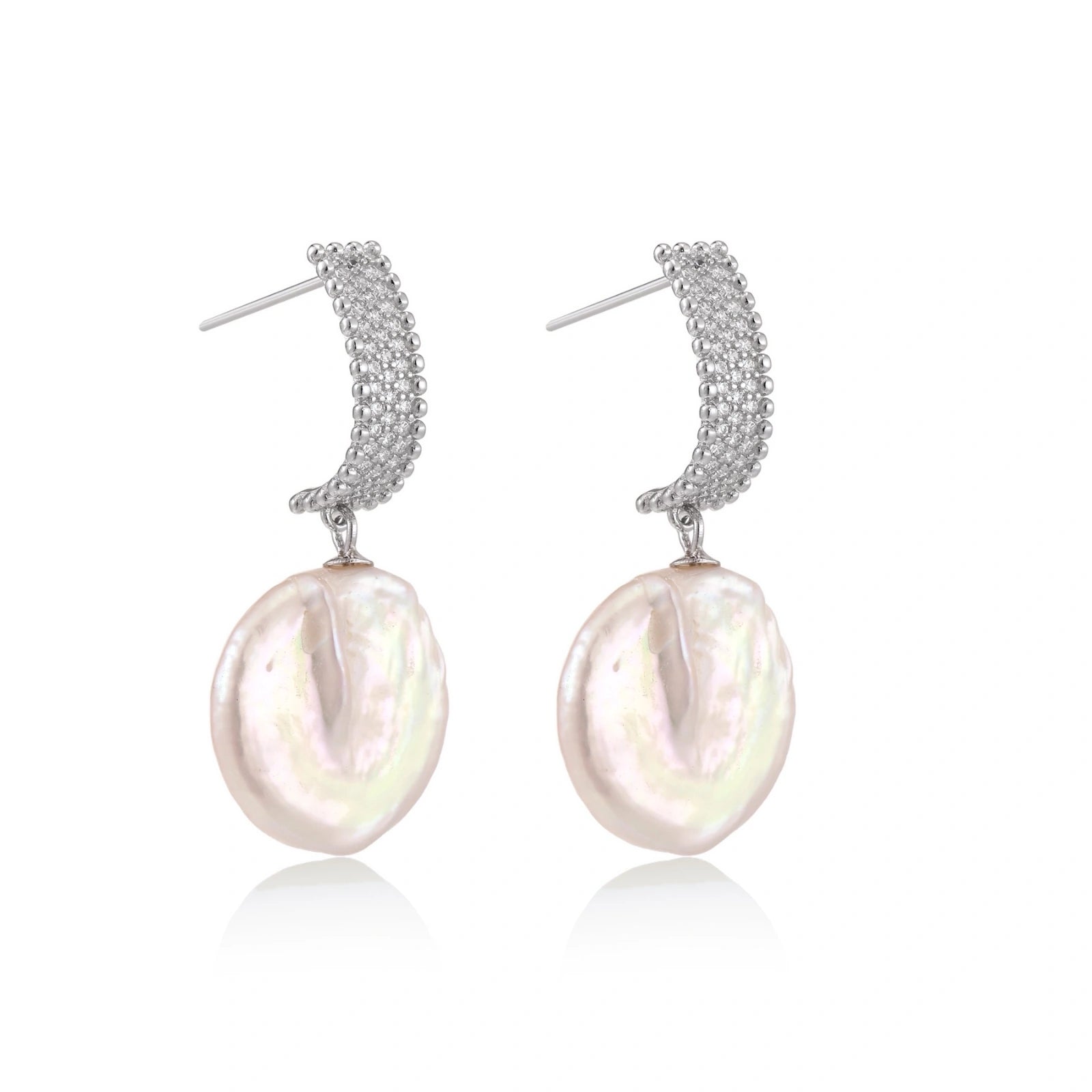 Baroque Pearl Drop Earrings