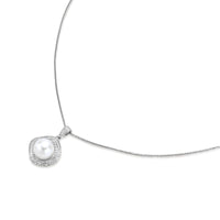 Halo Pearl Statement Necklace