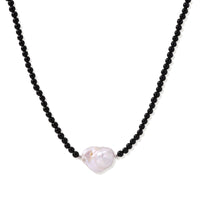 Midnight Pearl Necklace