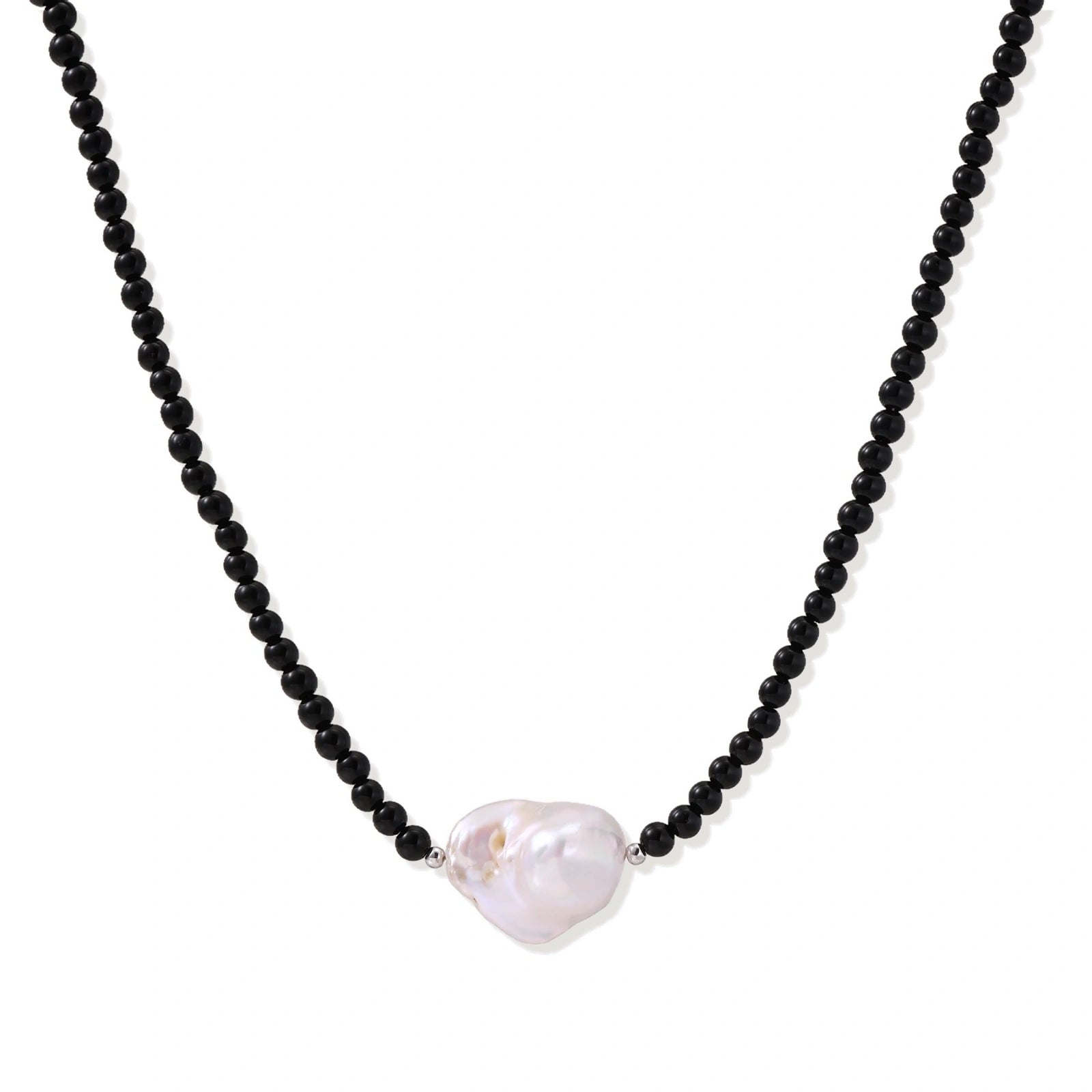 Midnight Pearl Necklace