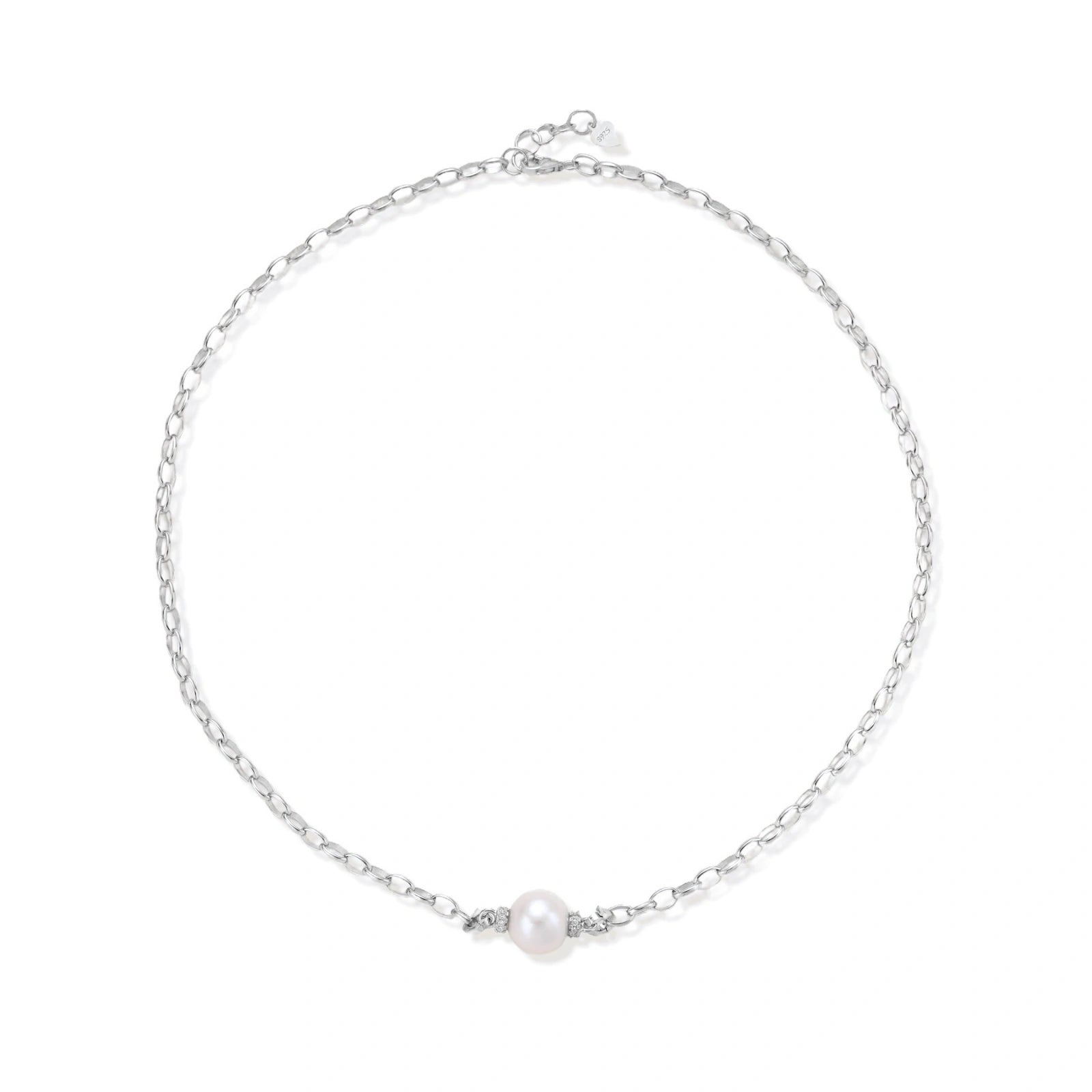 Luna Pearl Chain Necklace