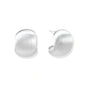Brushed Silver Studs