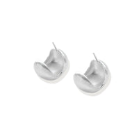 Brushed Silver Studs