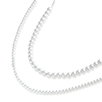 Silver Sphere Gradient Necklace