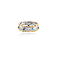 Azure Dreams Band Ring
