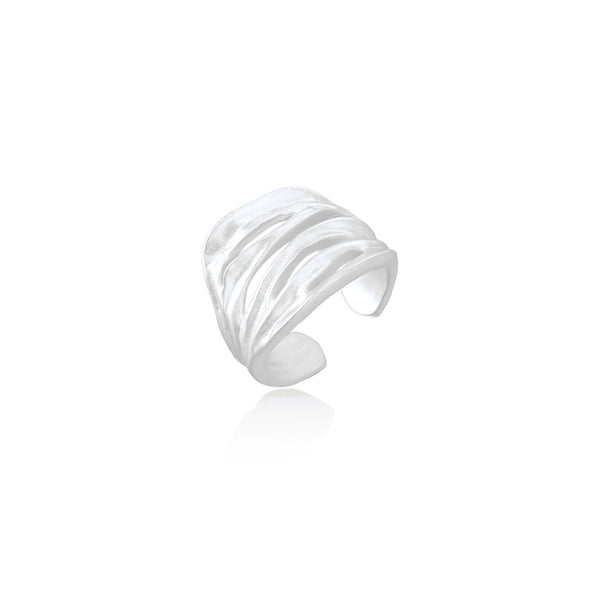 Ridge Wave Ring
