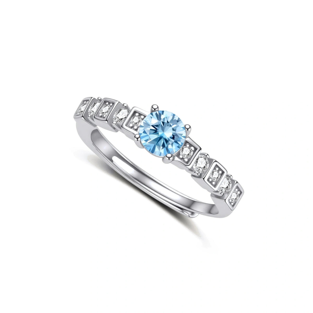 Skyline Moissanite Ring