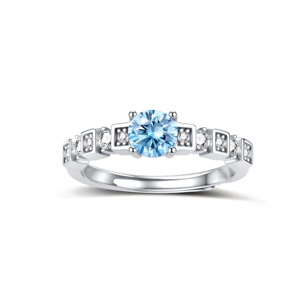 Skyline Moissanite Ring