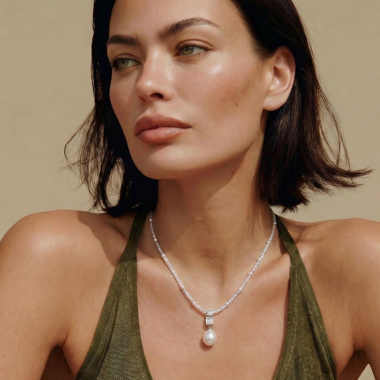 Lavender Dreams Pearl Necklace