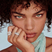 Ridge Wave Ring