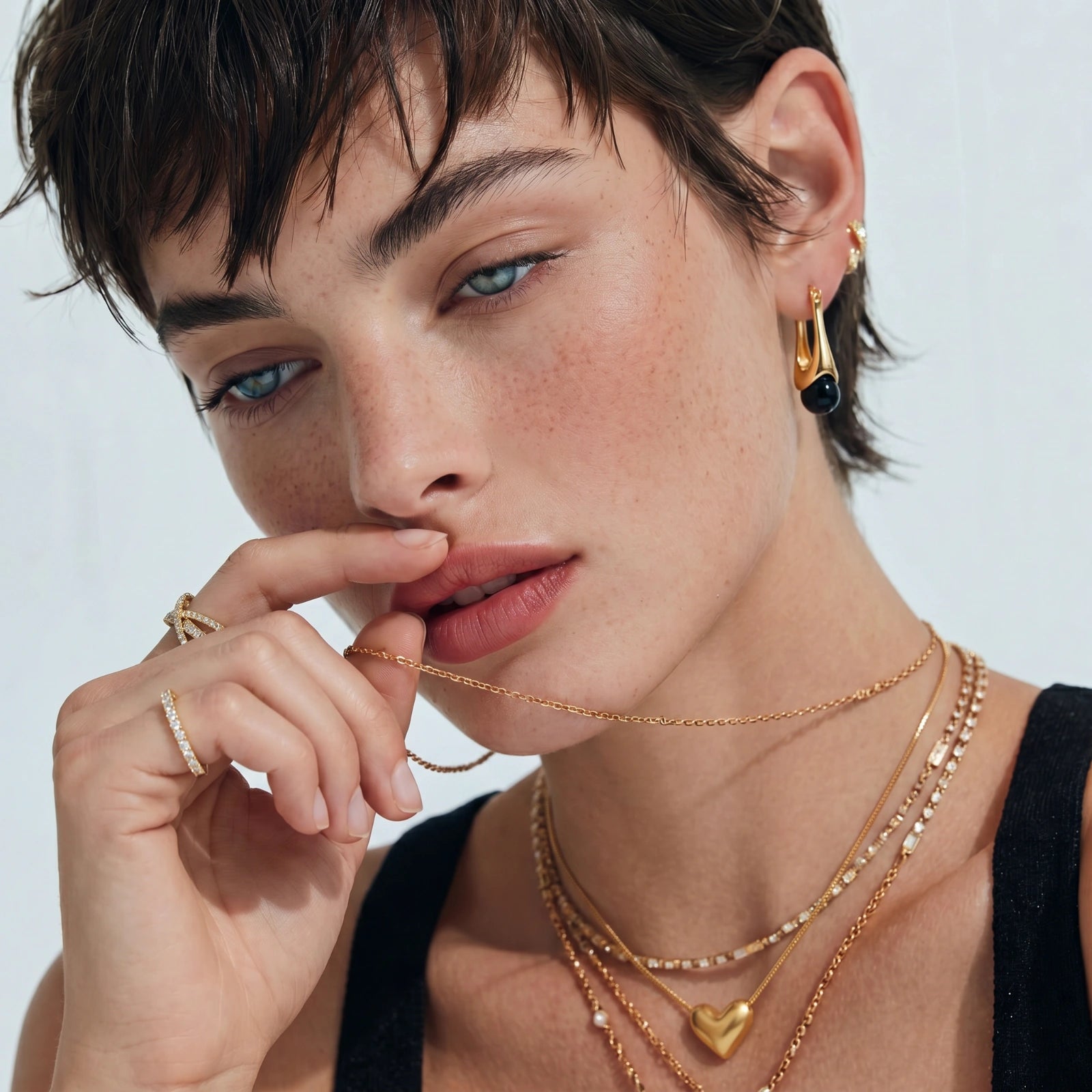 Golden Heart Necklace