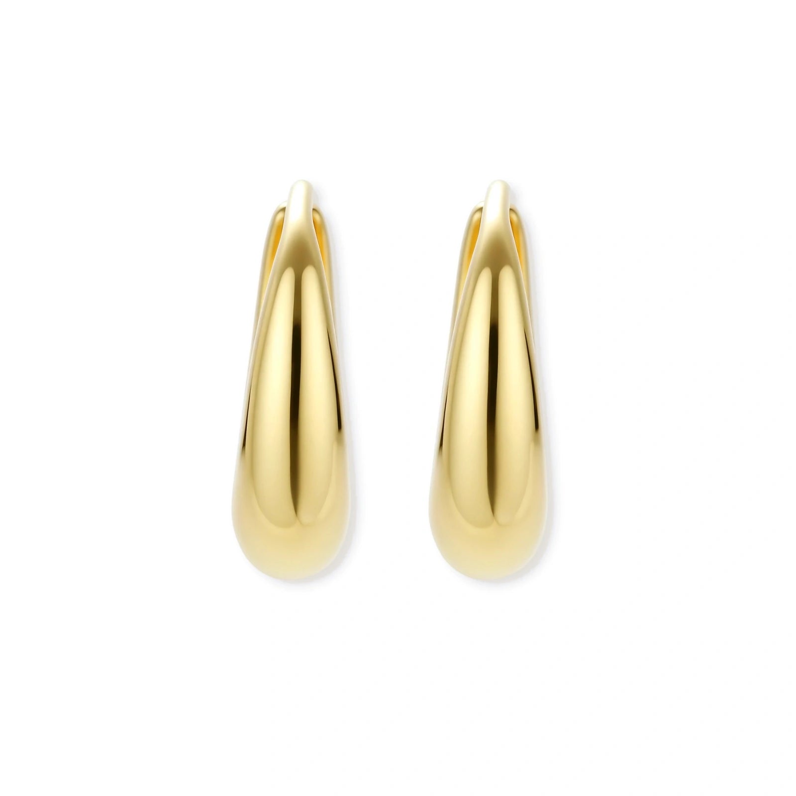 Golden Era Huggie Hoops