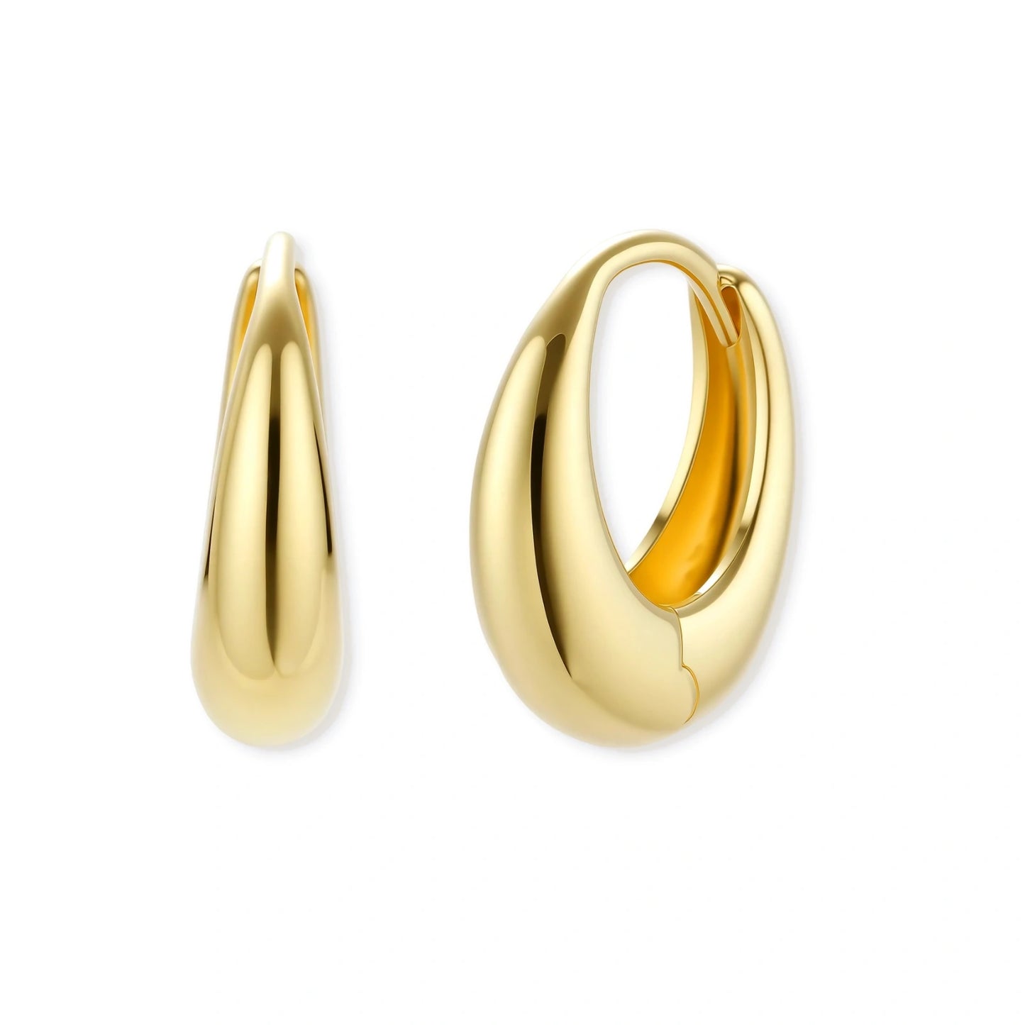 Golden Era Huggie Hoops