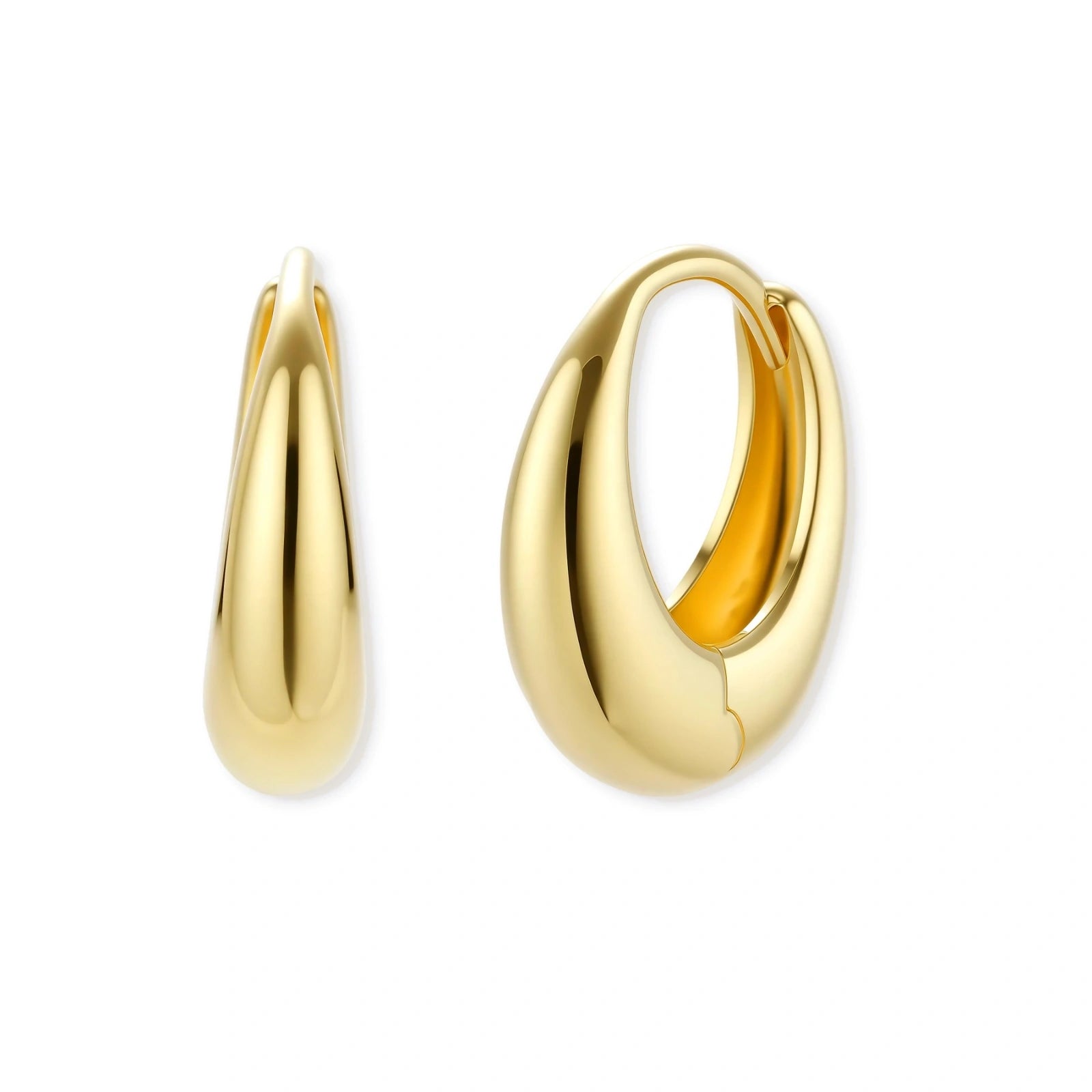 Golden Era Huggie Hoops