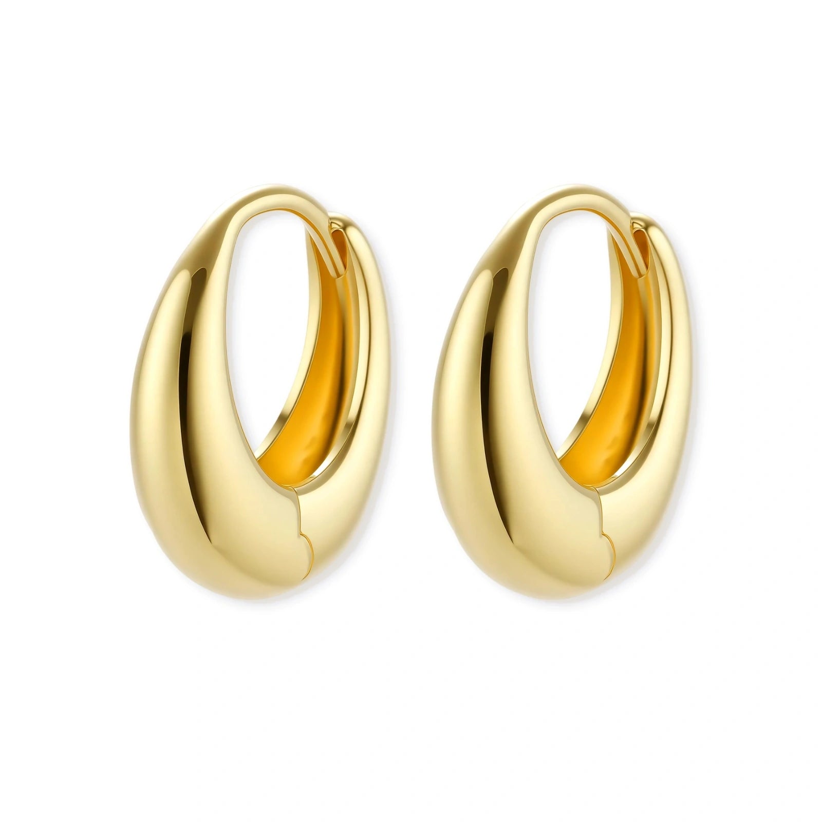 Golden Era Huggie Hoops