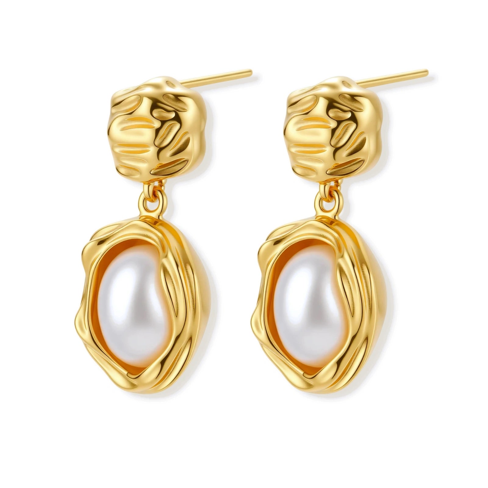 Golden Bloom Pearl Drops