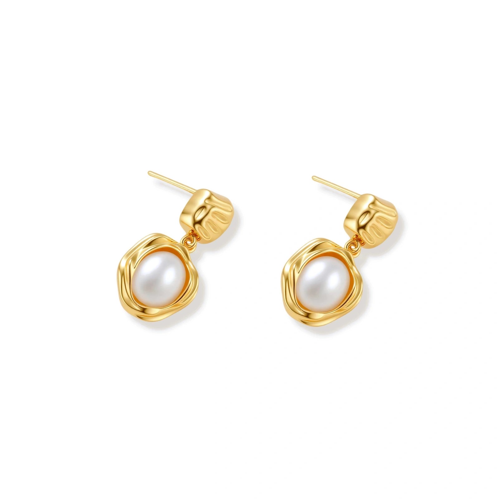 Golden Bloom Pearl Drops