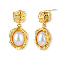 Golden Bloom Pearl Drops