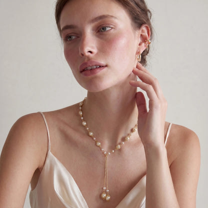 Golden Pearl Lariat