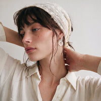Pearl Cluster Huggie Hoops