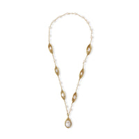 Golden Leaf Baroque Necklace