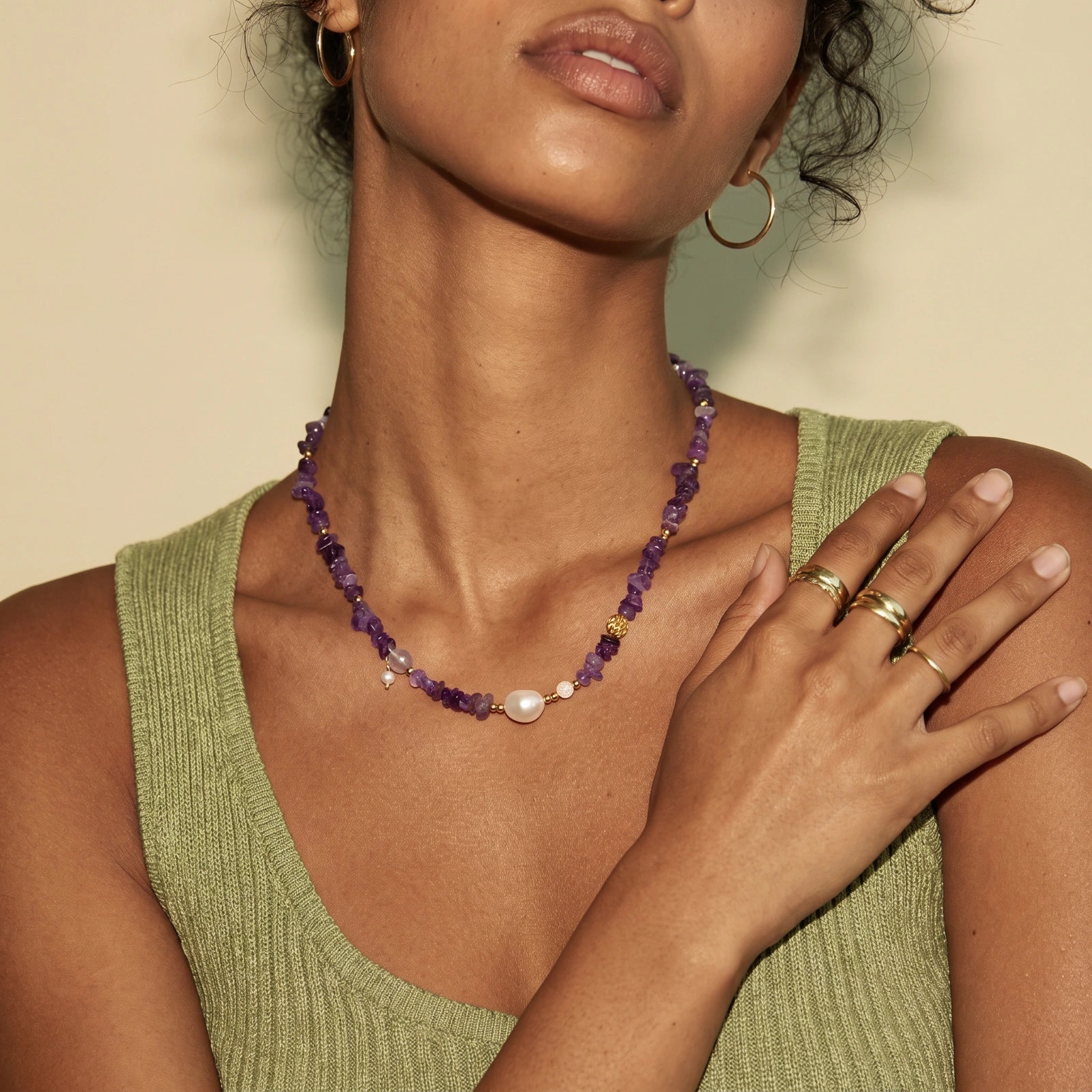 Mystic Amethyst Necklace