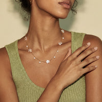 Celestial Pearl Stars Necklace