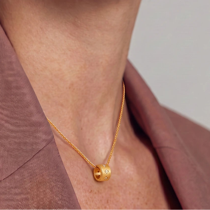 Stardust Ring Necklace