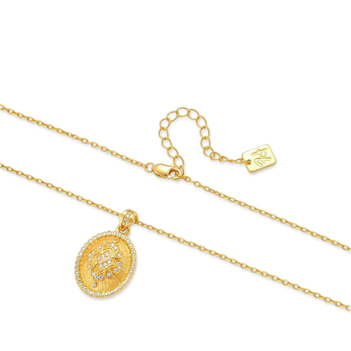 Mandala Coin Necklace