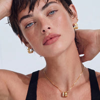 Twin Ring Necklace