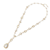 Lumina Pearl Station Necklace