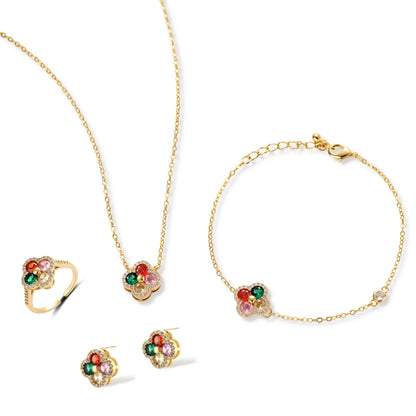 Lucky Clover Jewelry Set