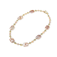 Iridescent Pearl Chain