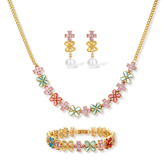 Garden Bloom Jewelry Set
